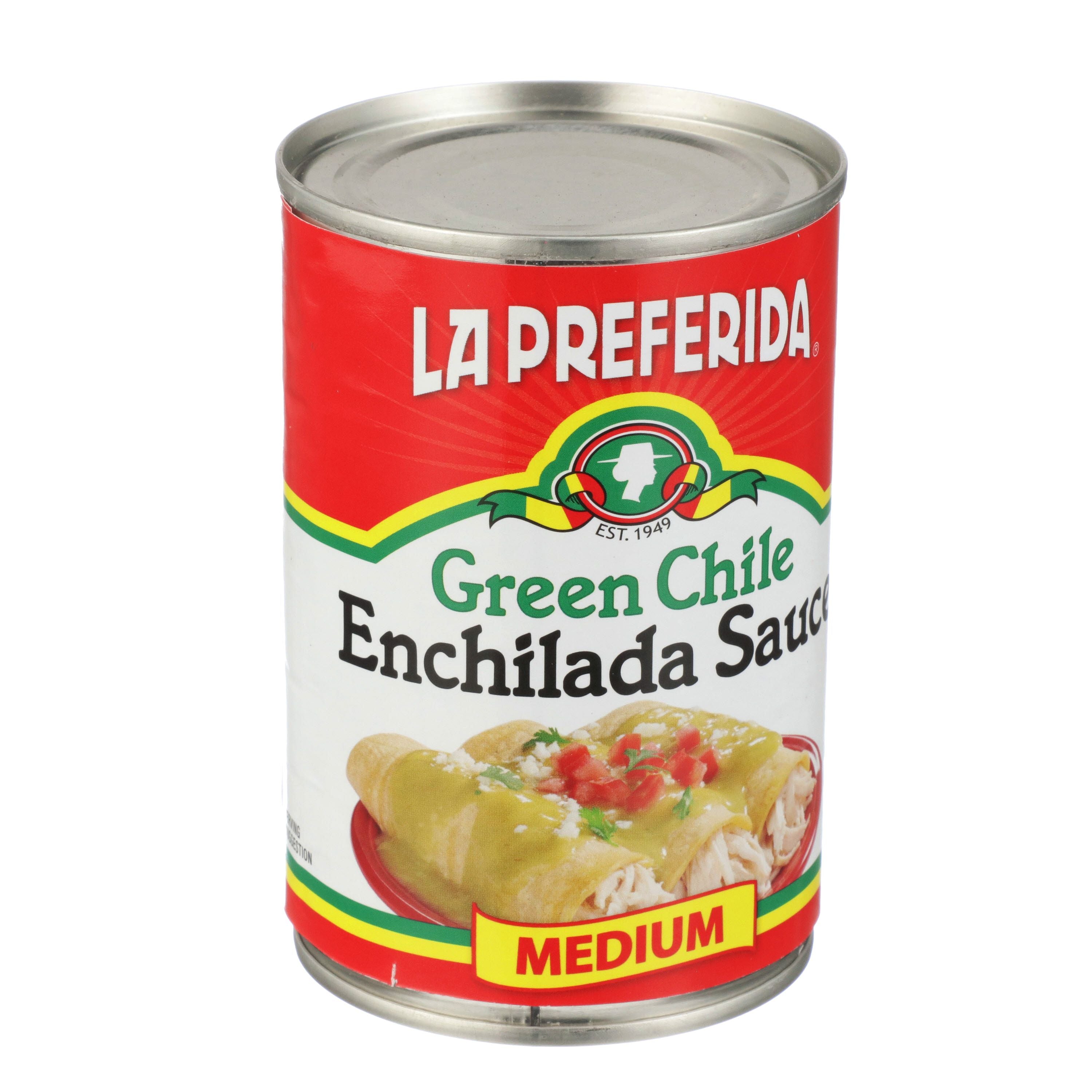 Green Enchilada Sauce Salsa de Verde para Enchiladas La Preferida