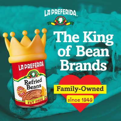 Fat Free Refried Pinto Beans Food Items La Preferida