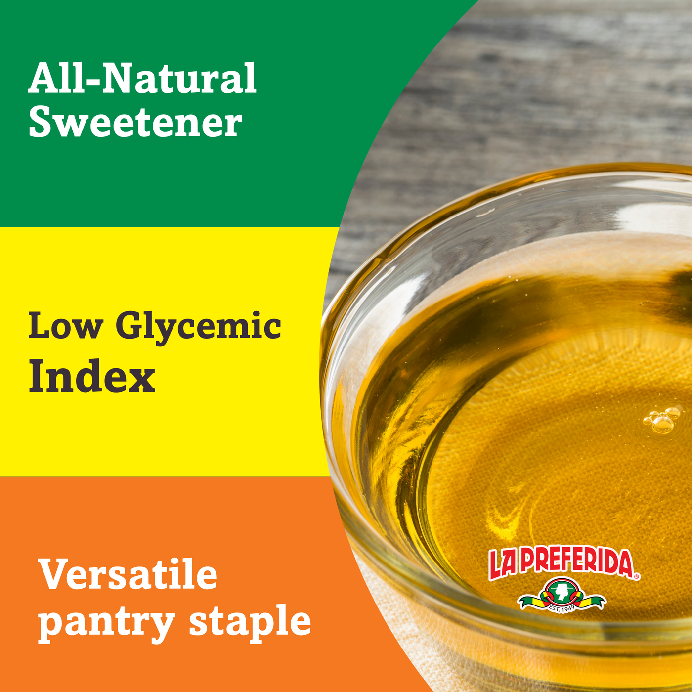 Organic Agave Nectar Food Items La Preferida