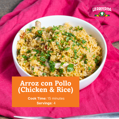 Organic Spanish Rice Food Items La Preferida