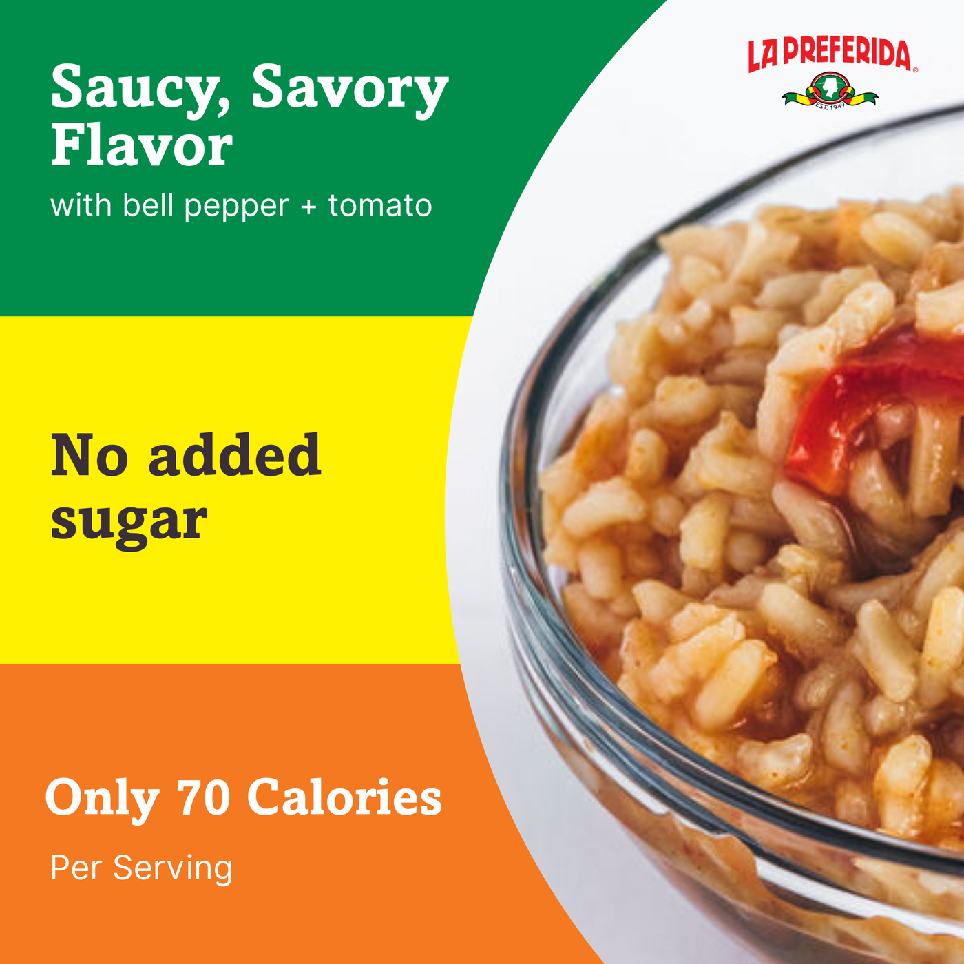 Spanish Rice Food Items La Preferida