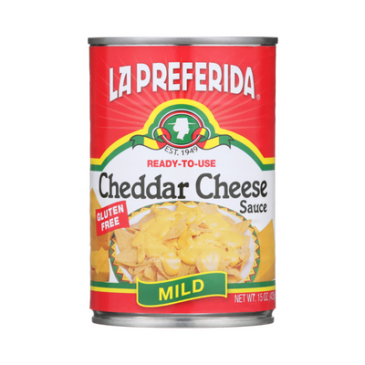 Cheddar Cheese Sauce Food Items La Preferida