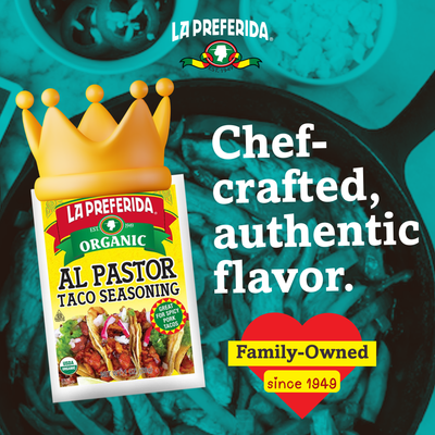 Organic Al Pastor Taco Seasoning Food Items La Preferida