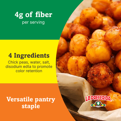 Chick Peas Food Items La Preferida