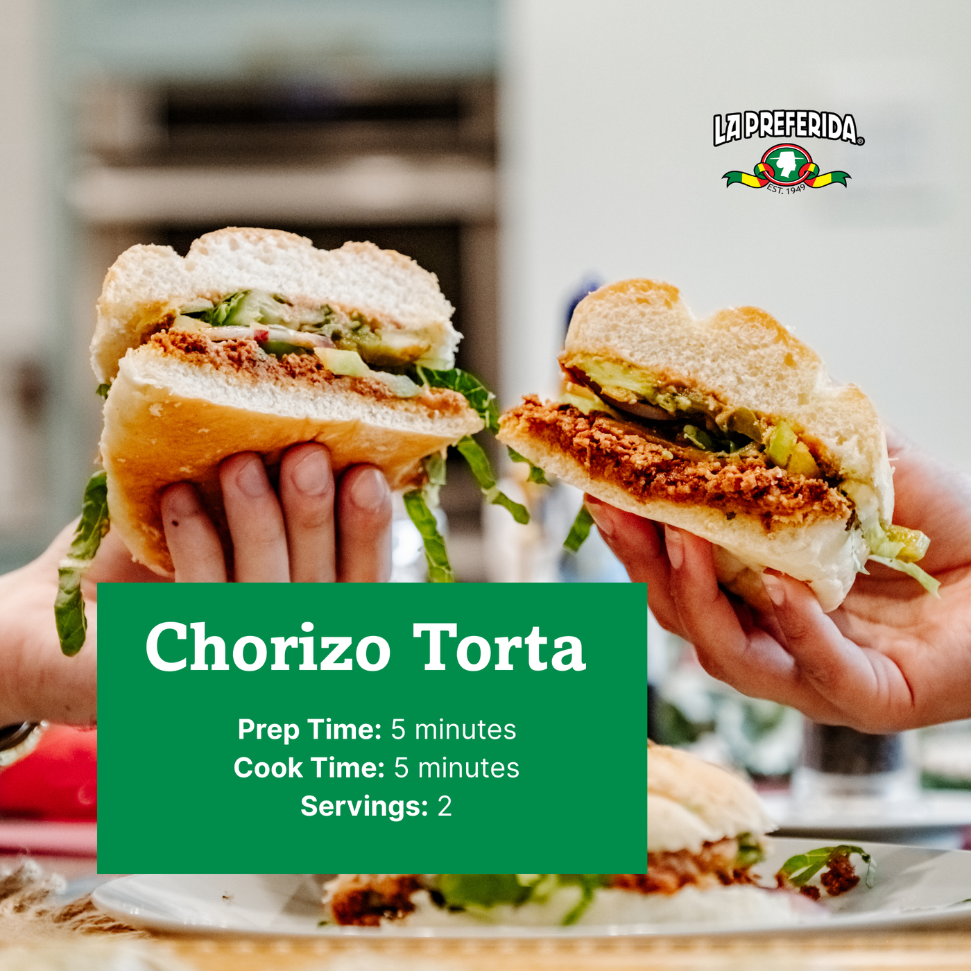 Chorizo Refried Beans Food Items La Preferida