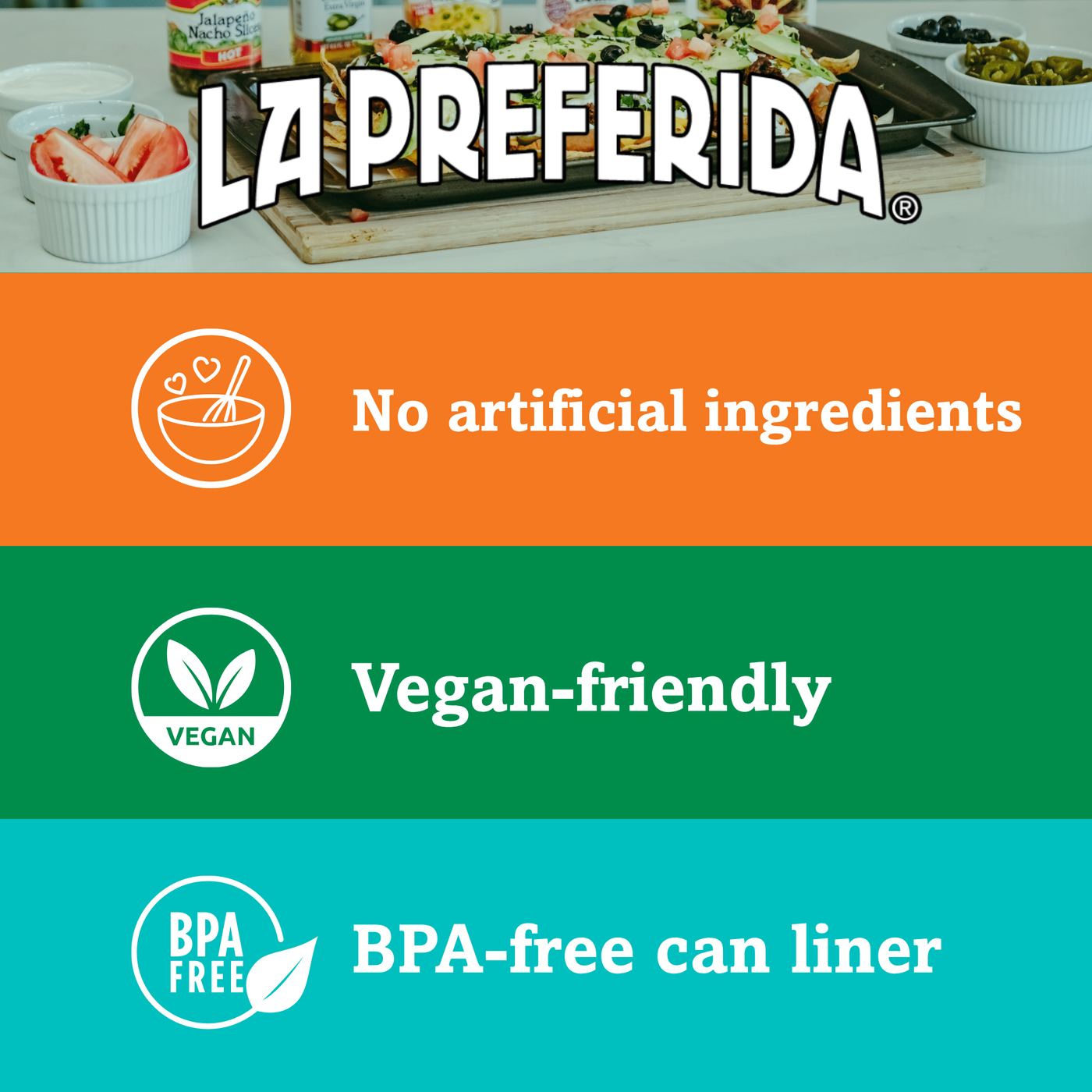 Vegetarian Refried Beans Food Items La Preferida
