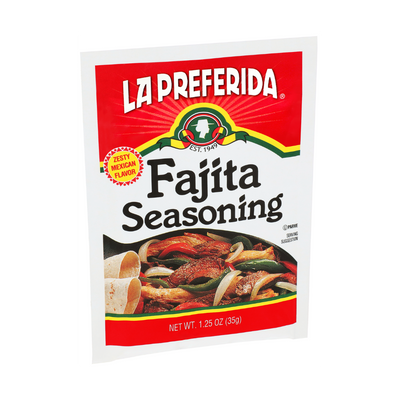 Fajita Seasoning Food Items La Preferida