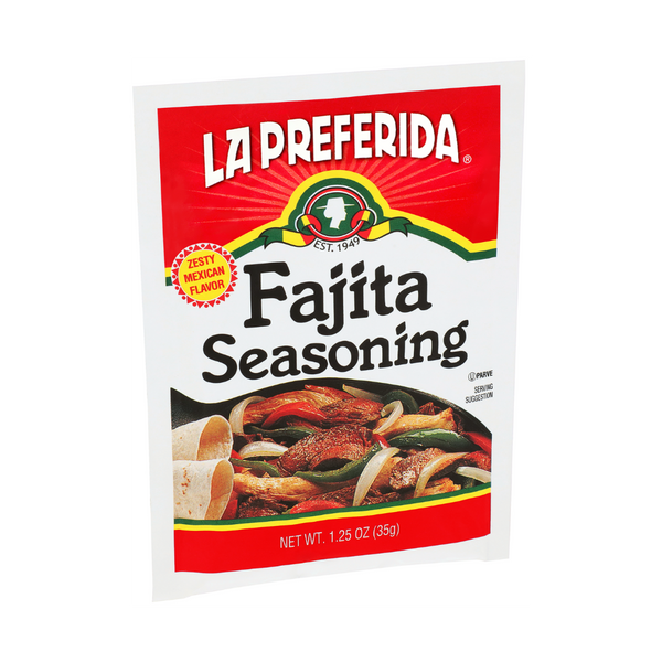 Fajita Seasoning Food Items La Preferida