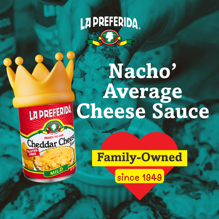 Cheddar Cheese Sauce (15 oz) | La Preferida Canned Cheese