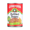 Mild Green Chile Refried Beans Food Items La Preferida