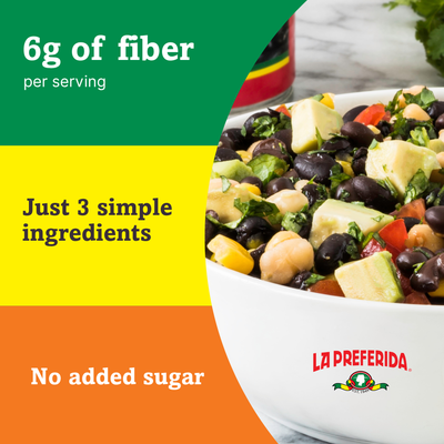 Organic Black Beans Food Items La Preferida