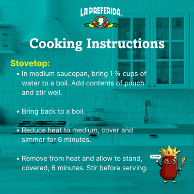 Organic Spanish Rice Food Items La Preferida