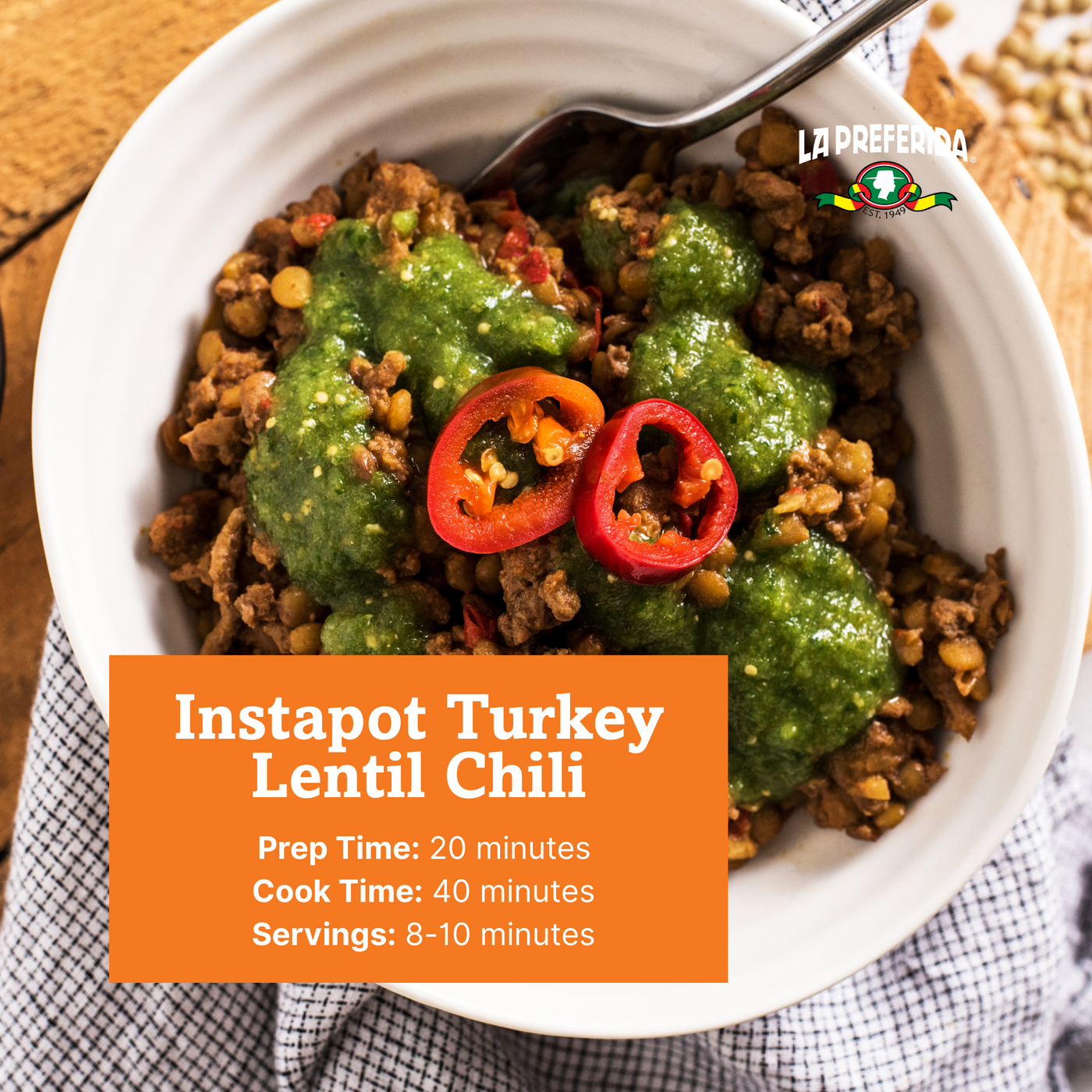 Lentils – Dry, 1 LB Food Items La Preferida