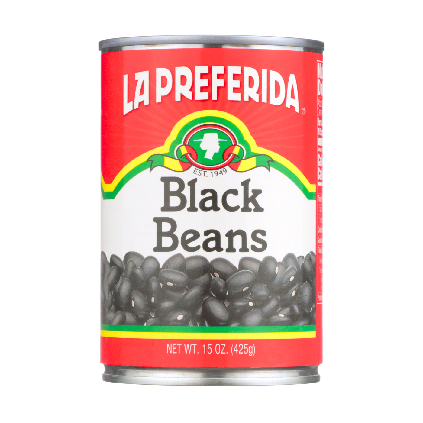Black Beans Food Items La Preferida