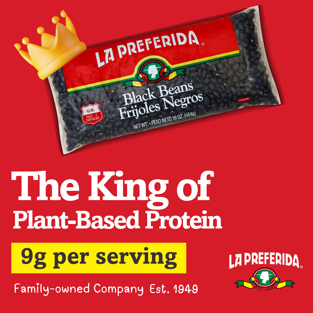 Dry Black Beans (1 lb) | La Preferida Mexican Pantry Staple