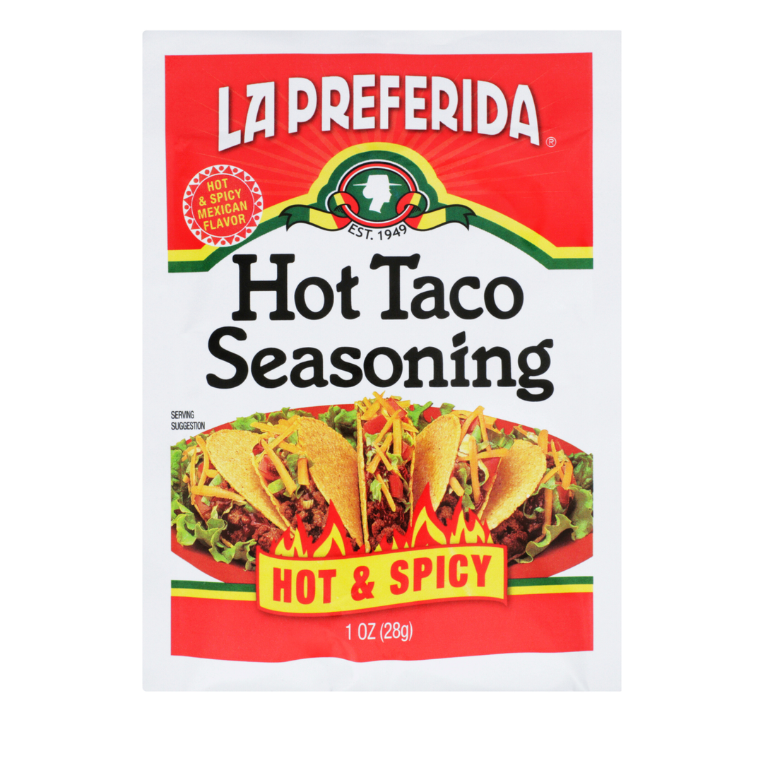 Hot (& Spicy) Taco Seasoning – Authentic Mexican Seasoning | La