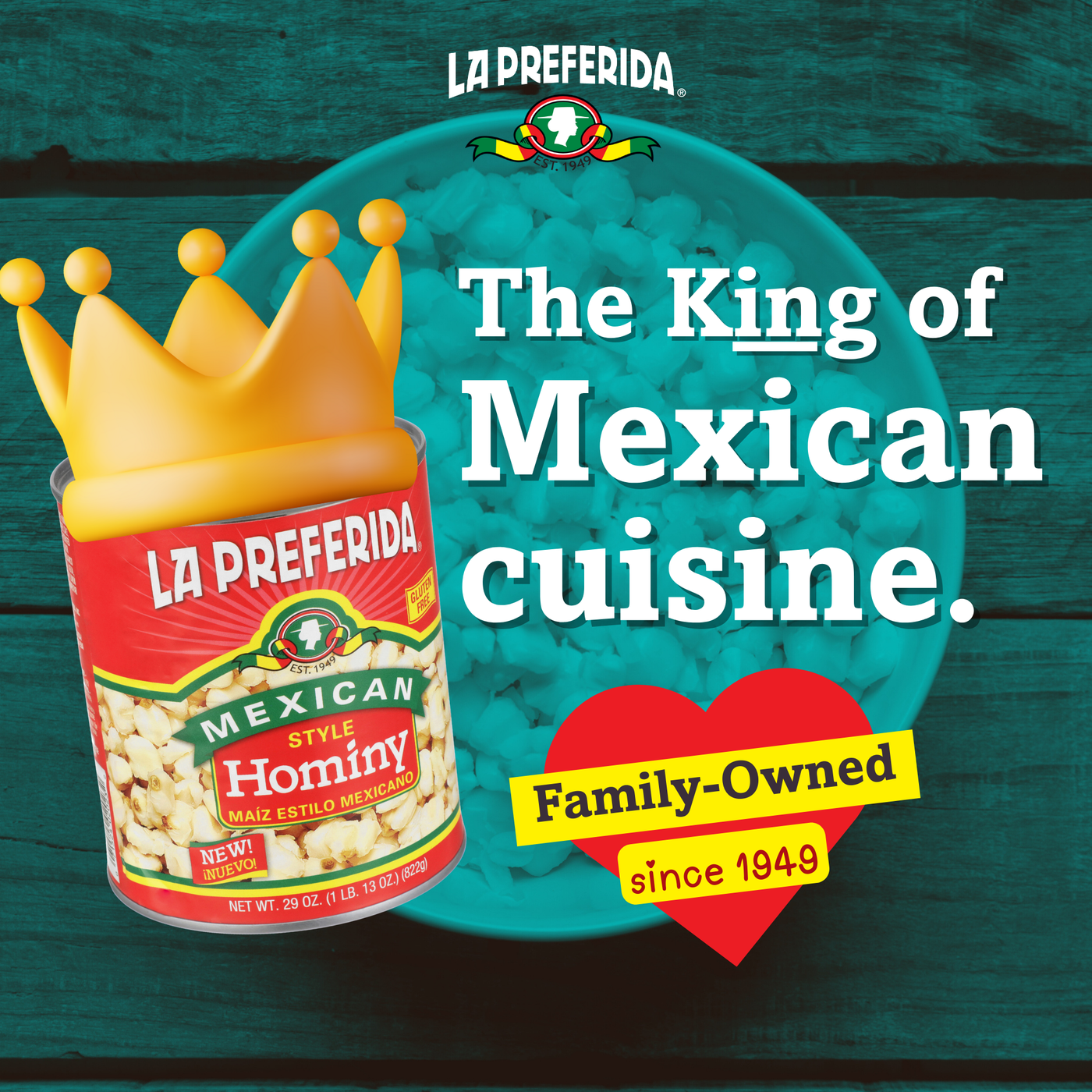 Hominy (Mexican-Style) Food Items La Preferida