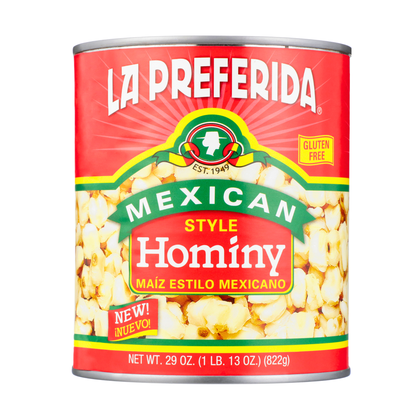 Hominy (Mexican-Style) Food Items La Preferida