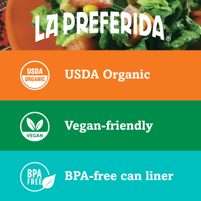 Organic Chick Peas Food Items La Preferida