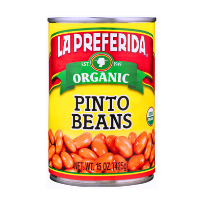 Organic Pinto Beans Food Items La Preferida