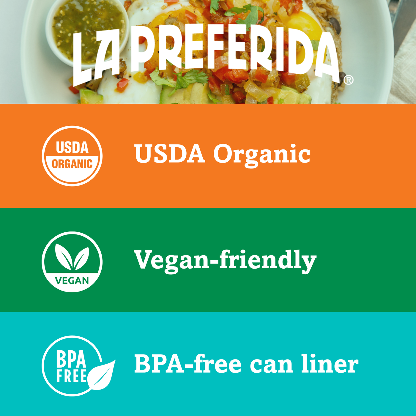 Organic Pinto Beans Food Items La Preferida