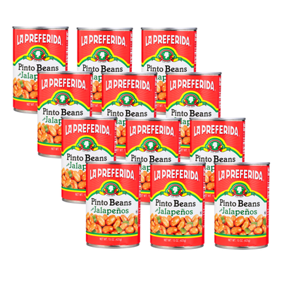 Pinto Beans with Jalapeños Grocery\Canned Goods & Soup\Canned Beans La Preferida Inc.