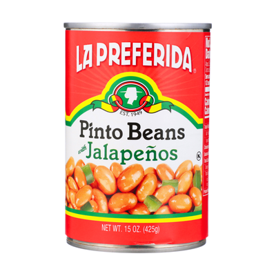 Pinto Beans with Jalapeños Grocery\Canned Goods & Soup\Canned Beans La Preferida Inc.