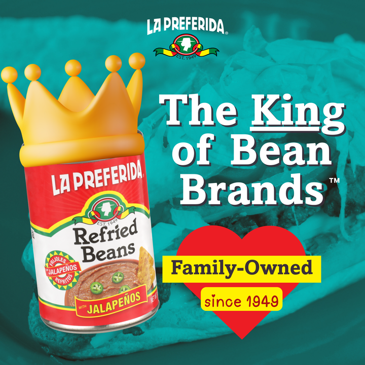 Jalapeño Refried Beans – Spicy, Lard-Free, Bold Flavor | La Preferida