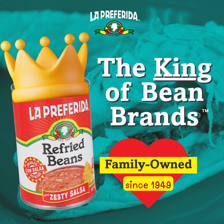 Zesty Salsa Refried Beans – Real Ingredients, Real Heat | La Preferida