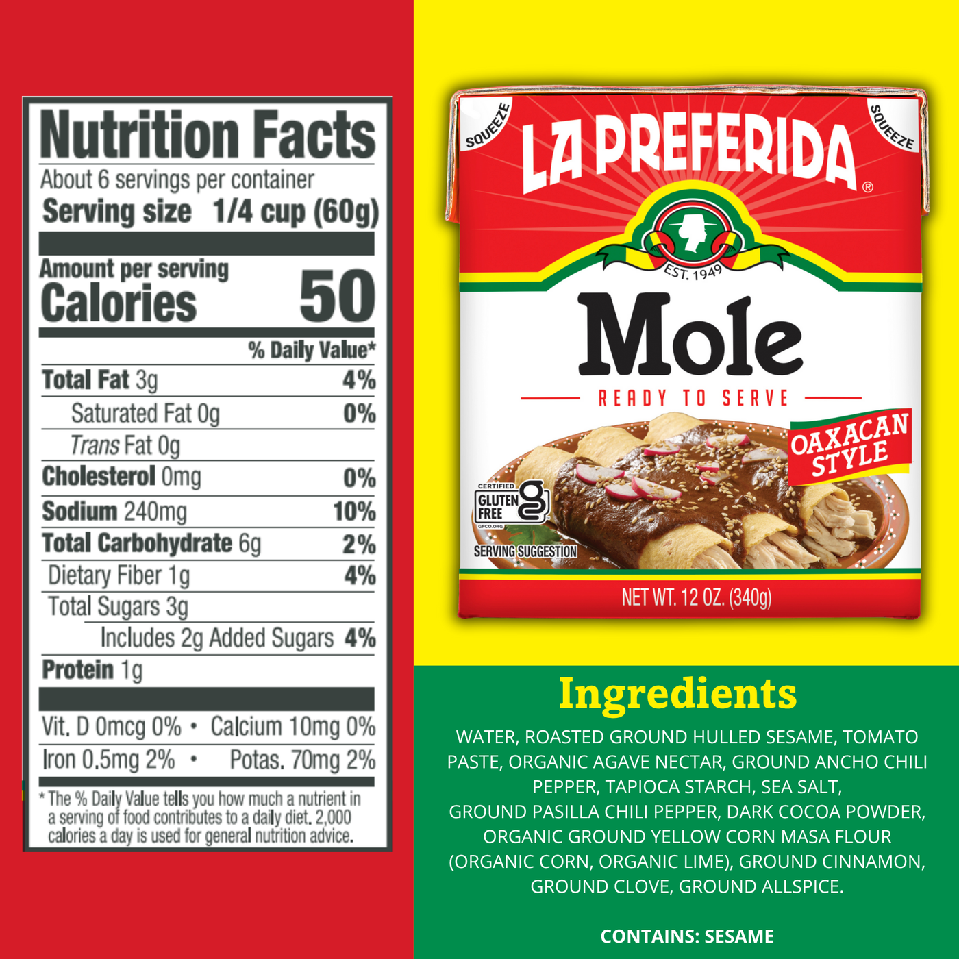 Mole Sauce La Preferida