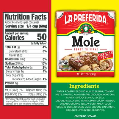 Mole Sauce La Preferida