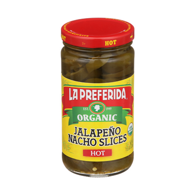 Organic Jalapeno Slices, Hot Food Items La Preferida