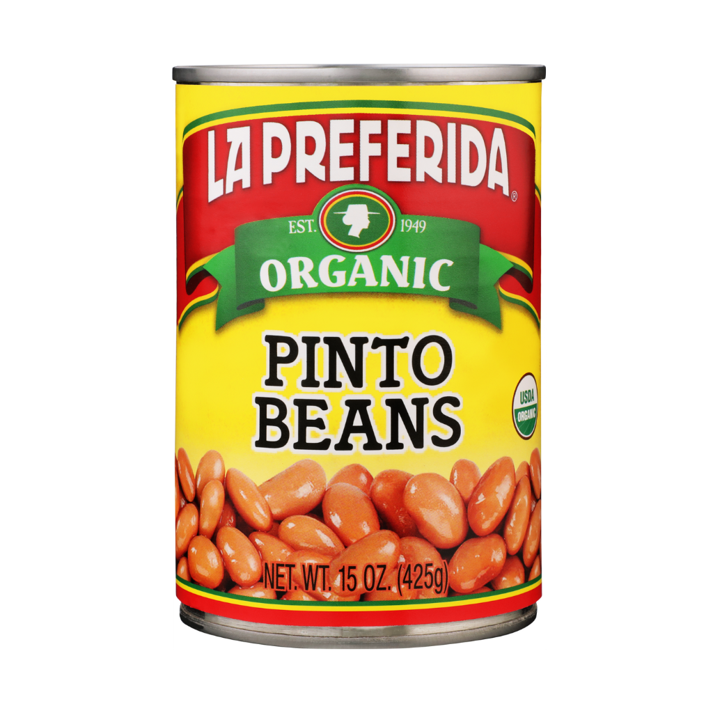 Organic Pinto Beans Food Items La Preferida