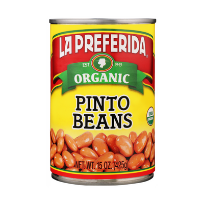 Organic Pinto Beans Food Items La Preferida