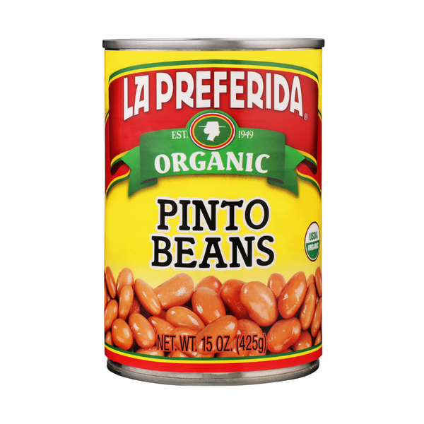 Organic Pinto Beans Food Items La Preferida