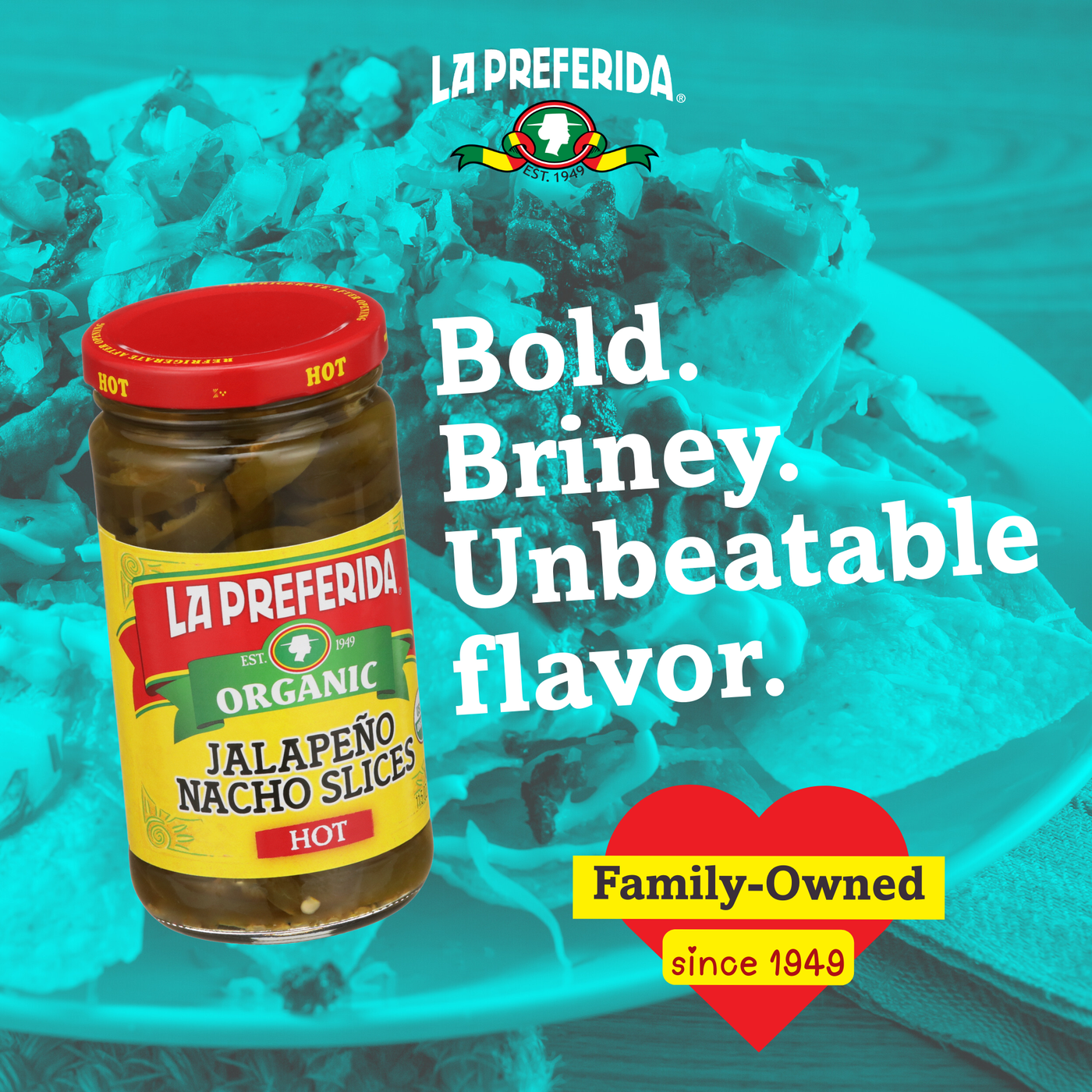 Organic Jalapeño Slices, Hot Food Items La Preferida