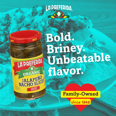 Organic Jalapeño Slices, Hot Food Items La Preferida