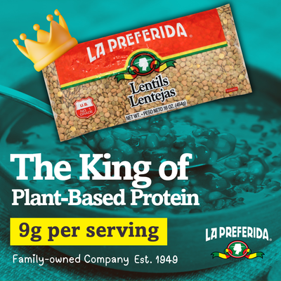 Lentils – Dry, 1 LB Food Items La Preferida