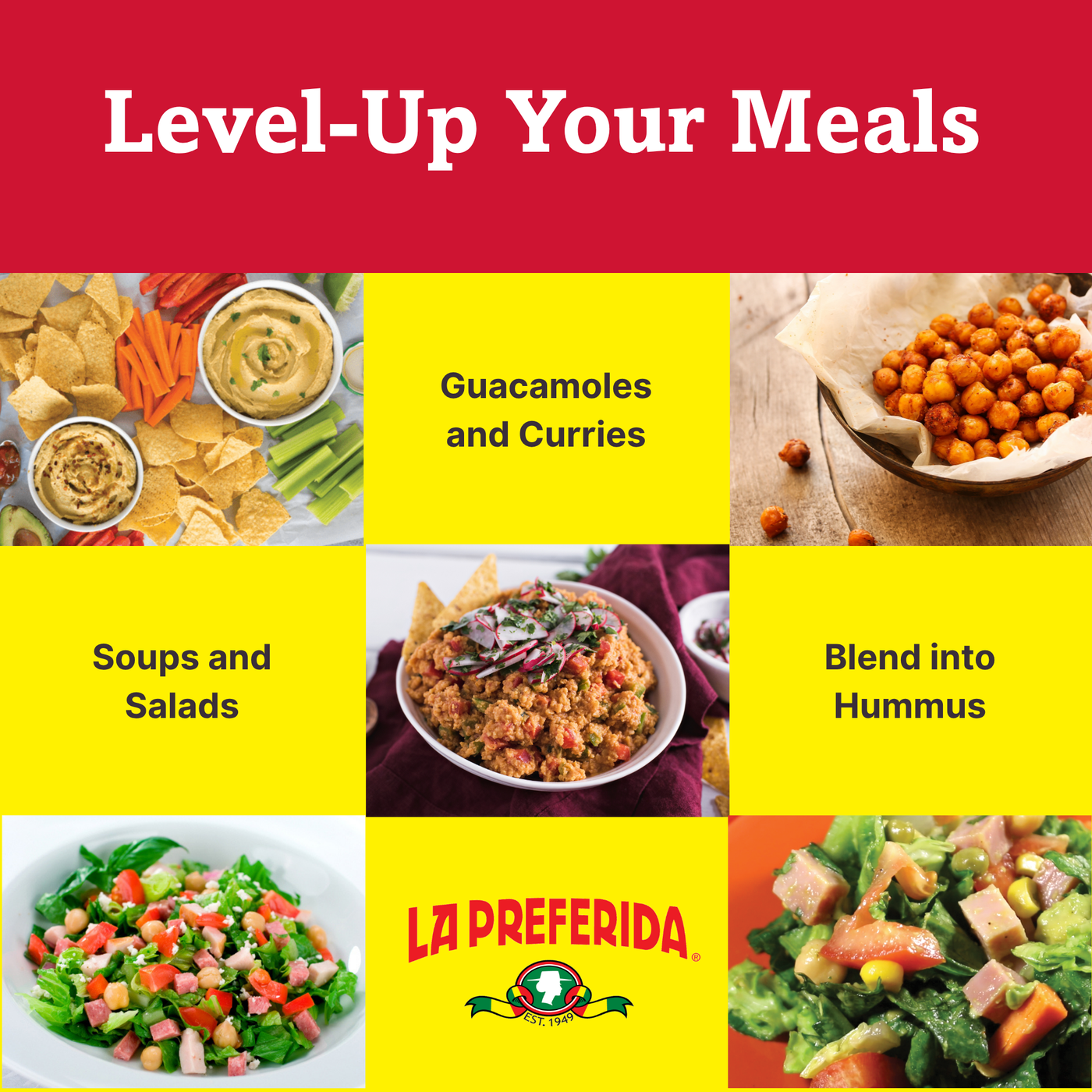 Chick Peas Food Items La Preferida