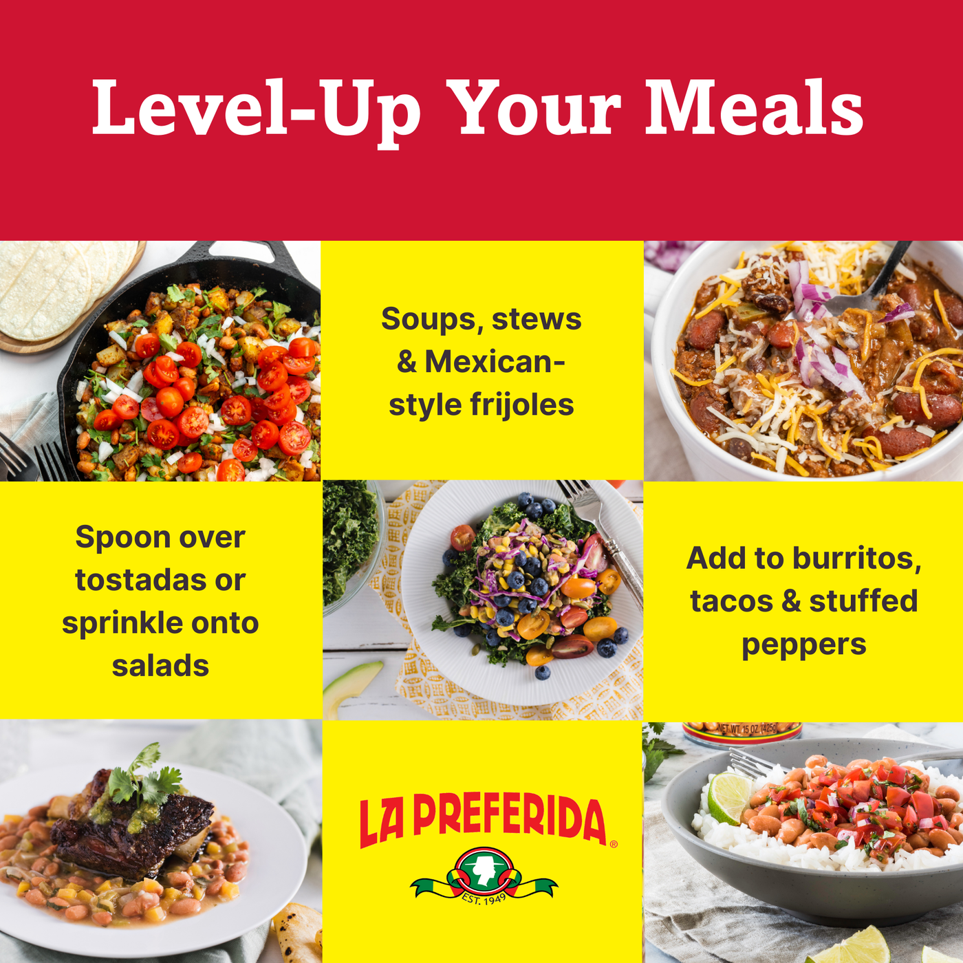 Pinto Beans – Dry, 1 LB Food Items La Preferida