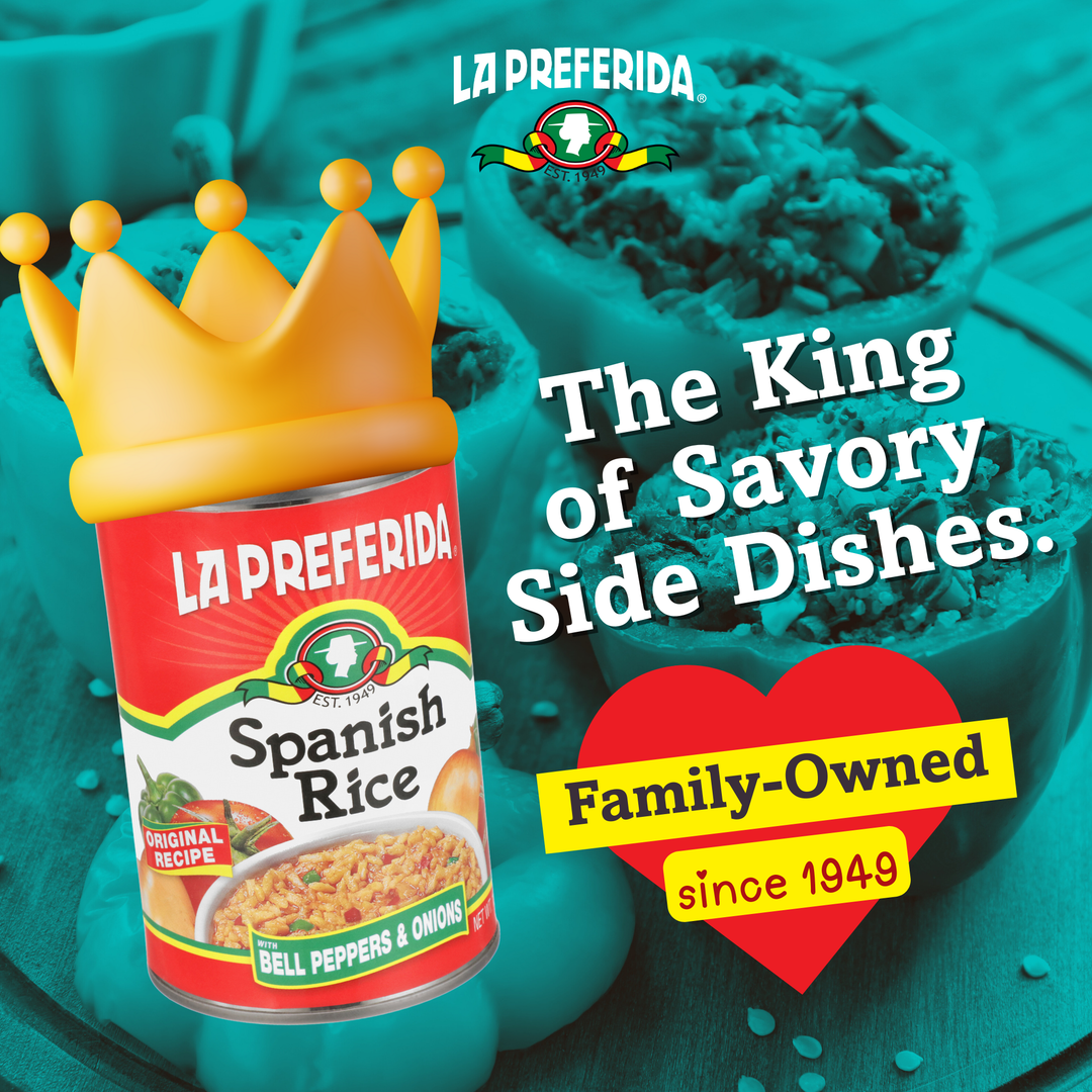 Canned Spanish Rice, 15oz (Mexican Side Dish) | La Preferida