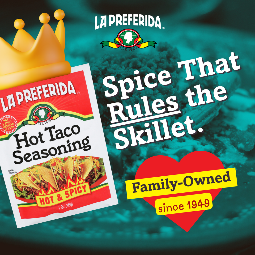 Hot (& Spicy) Taco Seasoning – Authentic Mexican Seasoning | La