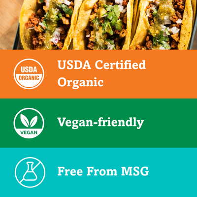 Organic Taco Seasoning Food Items La Preferida