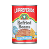 Vegetarian Refried Beans Food Items La Preferida