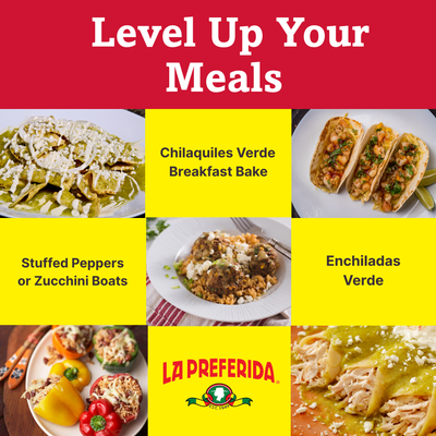 Organic Green Enchilada Sauce – Tetra Recart® Food Items La Preferida