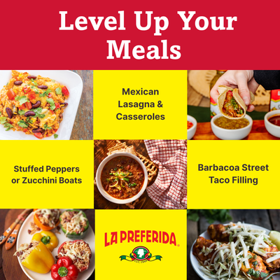 Organic Red Enchilada Sauce – Tetra Recart® Food Items La Preferida