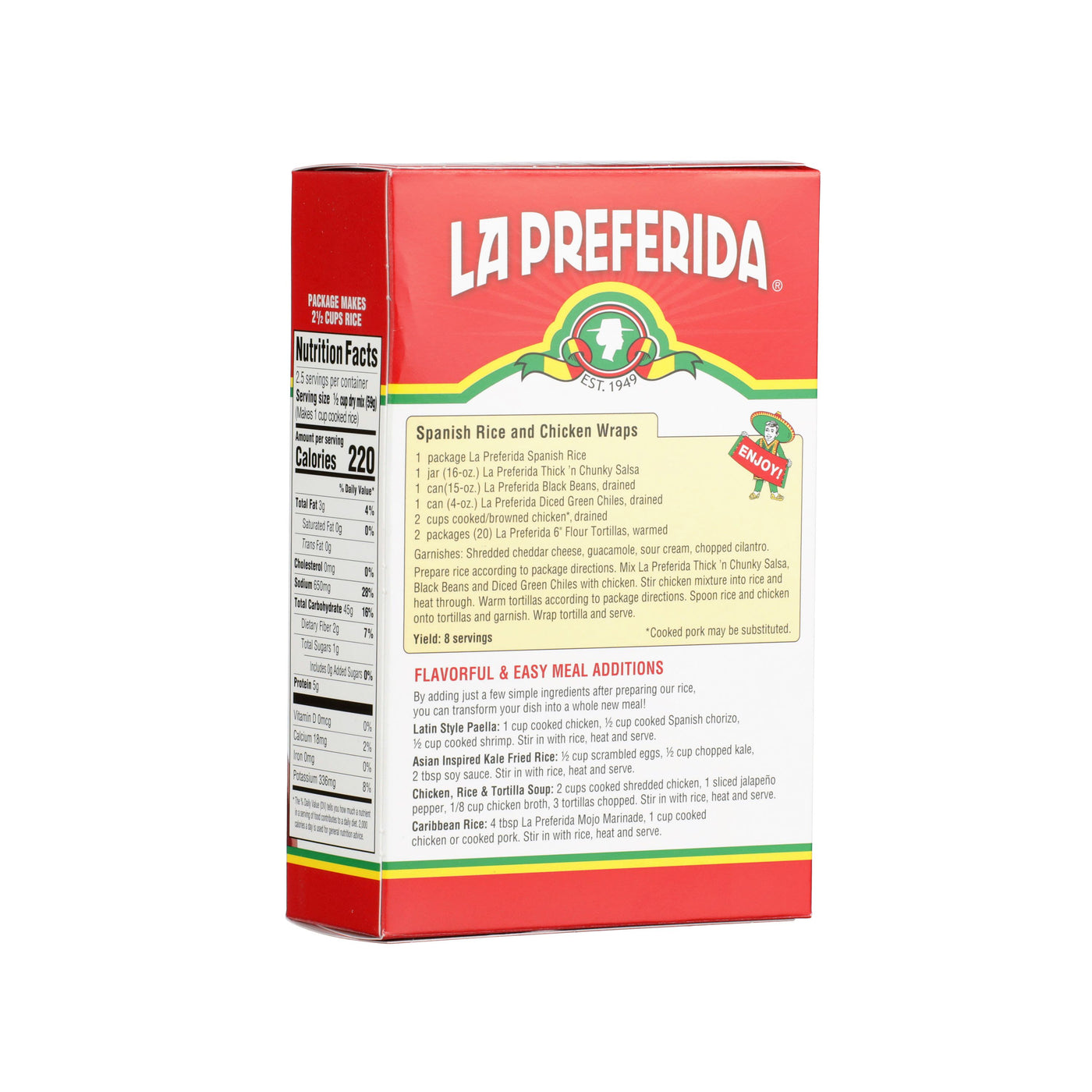Spanish Rice, Box – Best Spanish Rice in a Box | La Preferida
