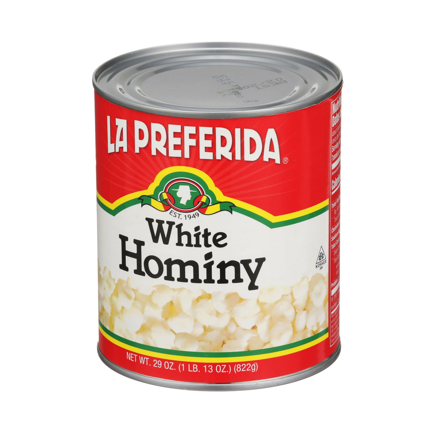 White Hominy #10 Can – Foodservice