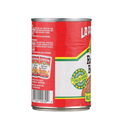 Refried Beans with Green Chiles, Mild, 16 OZ