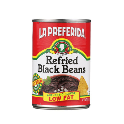 Low Fat Refried Black Beans, 16 OZ